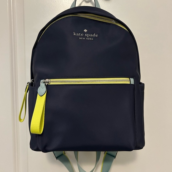 kate spade Handbags - KATE SPADE Chelsea The Little Better Nylon Backpack Medium Bag Blazer Blue
